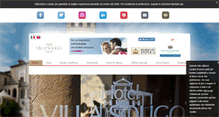 Desktop Screenshot of hotelvillasoligo.it